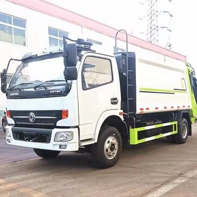 دونگفنگ 8m3 کثافات فشرده کننده کامیون سطل جمع آوری زباله کامیون زباله