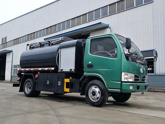 چین DONGFENG 5cbm تانکر سوخت کامیون مخزن نفت کوچک کامیون 4X2