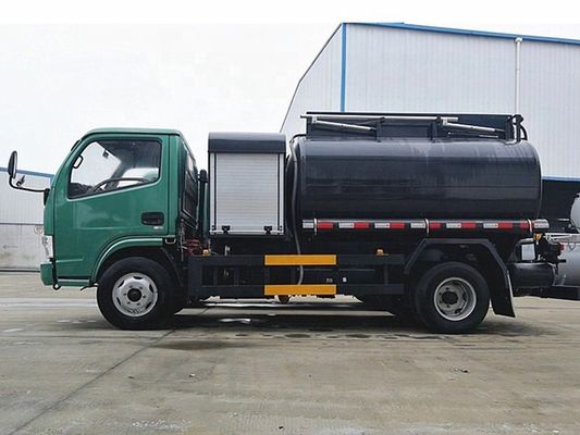 چین DONGFENG 5cbm تانکر سوخت کامیون مخزن نفت کوچک کامیون 4X2