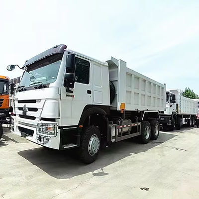 سینوتروک HOWO کامیون 6X4 در انبار 380Hp 25 CBM کامیون 40 تن با قیمت کارخانه