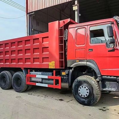سینوتروک HOWO کامیون Euro 3 6X4 کامیون 375Hp 20 CBM کامیون 40 تن با قیمت عامل