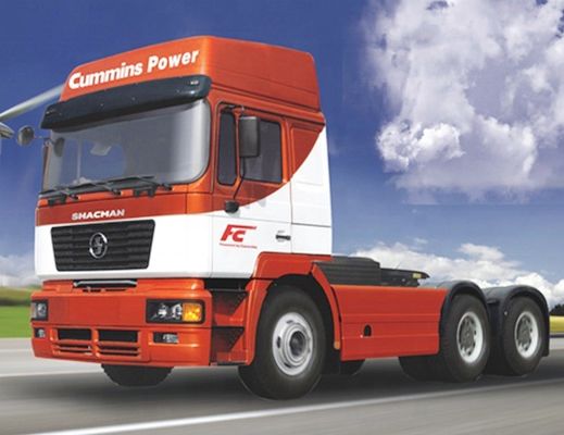 یورو 2 Shacman F2000 تراکتور سر تریلر سنگین کامیون 430HP سفارشی