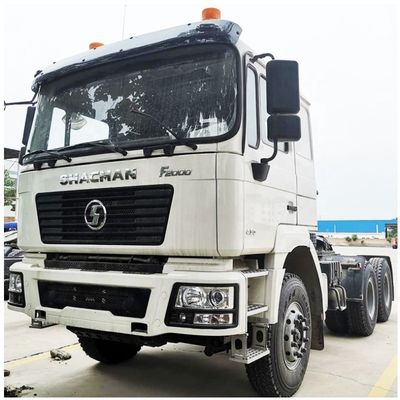 یورو 2 Shacman F2000 تراکتور سر تریلر سنگین کامیون 430HP سفارشی