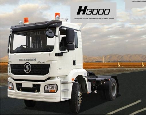 Shacman H3000 تراکتور سر تریلر کامیون سمت چپ فرمان 6X4 نوع رانندگی