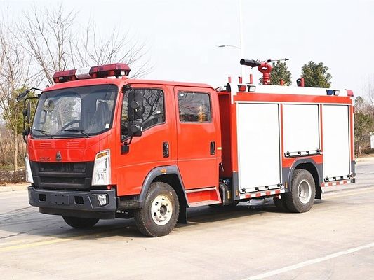 SINOTRUK HOWO 5cbm 12cbm کامیون آتش نشانی کامیون آتش نشانی آب