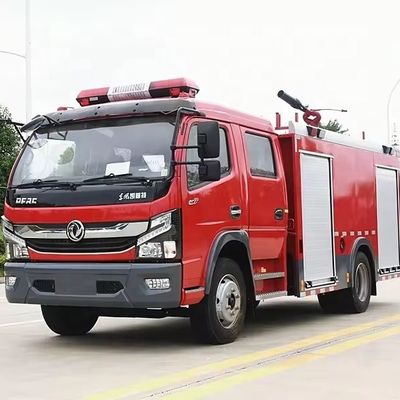 دونگفنگ 4cbm 8cbm مخزن آب کامیون آتش نشانی کامیون آتش نشانی 4×2