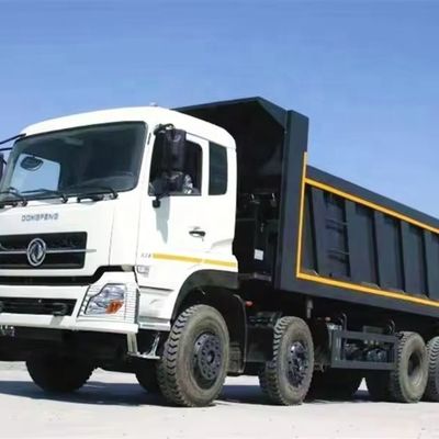 چین DONGFENG 8*4 کامیون ریخته کننده برای روسیه کامیون گمبار کامیون کامیون قیمت کارخانه