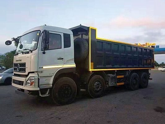 چین DONGFENG 8*4 کامیون ریخته کننده برای روسیه کامیون گمبار کامیون کامیون قیمت کارخانه