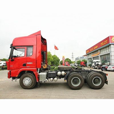 شانسی شاکمن کامیون سنگین سر تراکتور کامیون 6X4 4X2 فرمان چپ با موتور WEICHAI