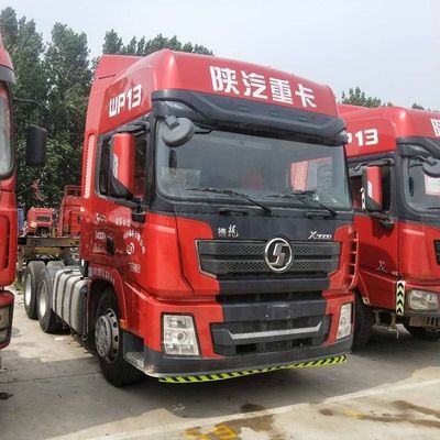 شانسی شاکمن کامیون سنگین سر تراکتور کامیون 6X4 4X2 فرمان چپ با موتور WEICHAI