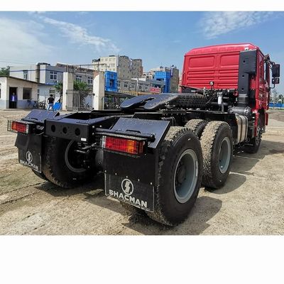 شاکمن 8 چرخ تایر 400hp 60 تن کشنده کامیون سر تراکتور تریلر سمت راست فرمان