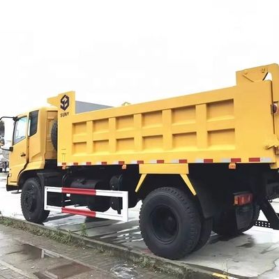 کامیون 10 تن DONGFENG Dump کامیون 4X2 Light Tipper کامیون سمت چپ فرمان یورو 3