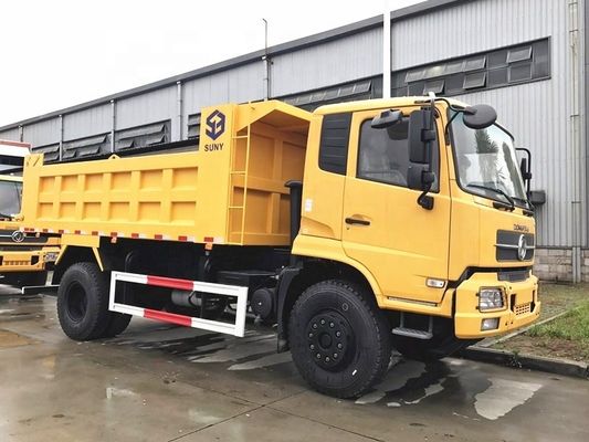 کامیون 10 تن DONGFENG Dump کامیون 4X2 Light Tipper کامیون سمت چپ فرمان یورو 3