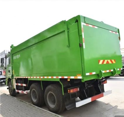 شاکمن 6x4 8X4 کامیون زباله کش کامیون زباله کش کامیون سنگین حمل سنگ و شن