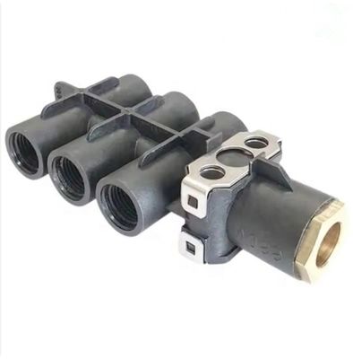 Shacman Spare Parts DZ95189360070 اتصال دهنده هفت مسیر پلاستیکی هوا توزیع کننده اتصال دهنده هفت مسیر هوا
