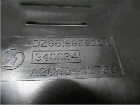 چین شاکمن کامیون سنگین قطعات فرعی F3000 داشبورد DZ95189582210 لوازم جانبی کامیون