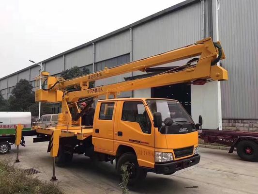 ISUZU Sinotruk شاسی کامیون کار هوایی 12 فولادی بوم وسیله نقلیه کار هوایی با قیمت کارخانه