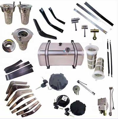قطعات کامیون شاکمن مخزن سوخت DZ91189550380/DZ91189553110 با 380L / 300L برای کامیون Delong F2000/F3000/X30000